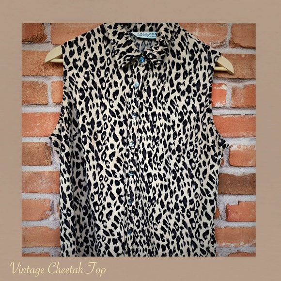 Vintage Cheetah Top - Picture 4 of 4